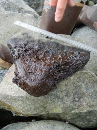 Oil on Small Stones