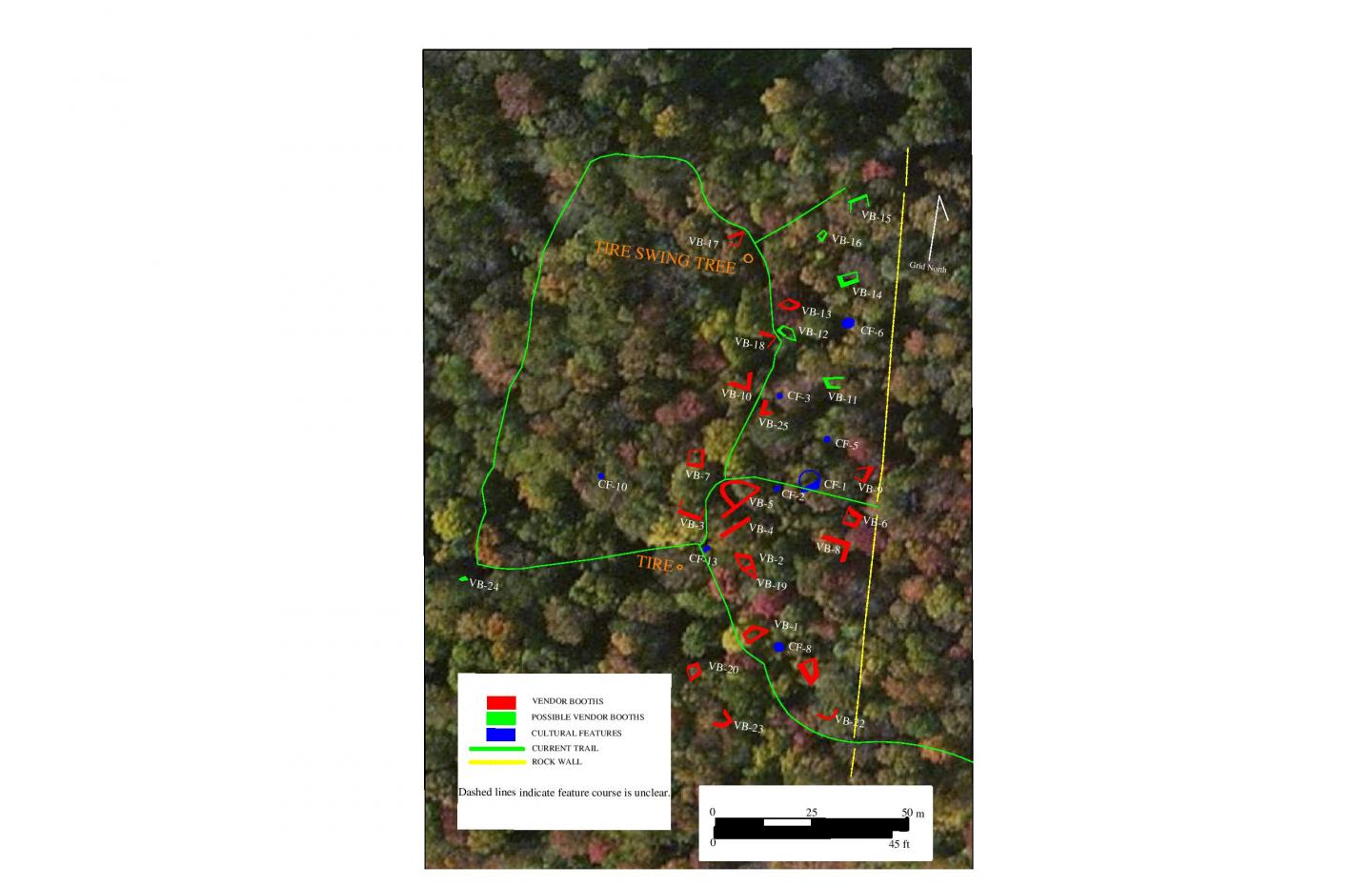 Draft of the Map of the Bindy Bazaar Area